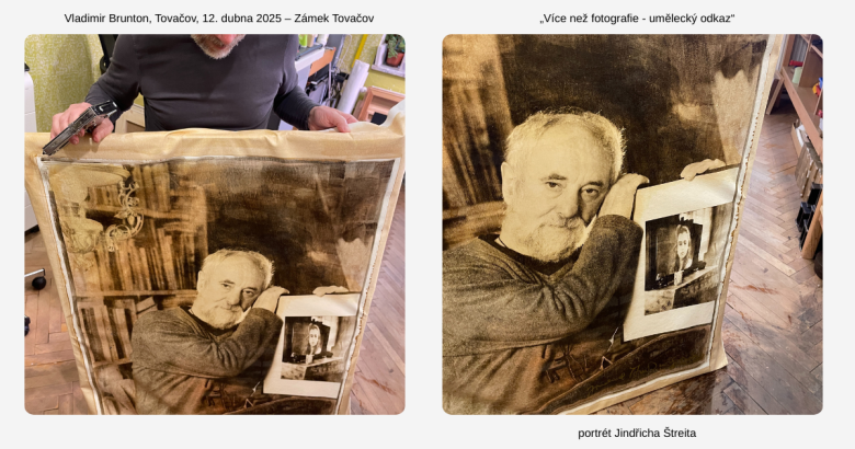 portrét Jindřicha Štreita